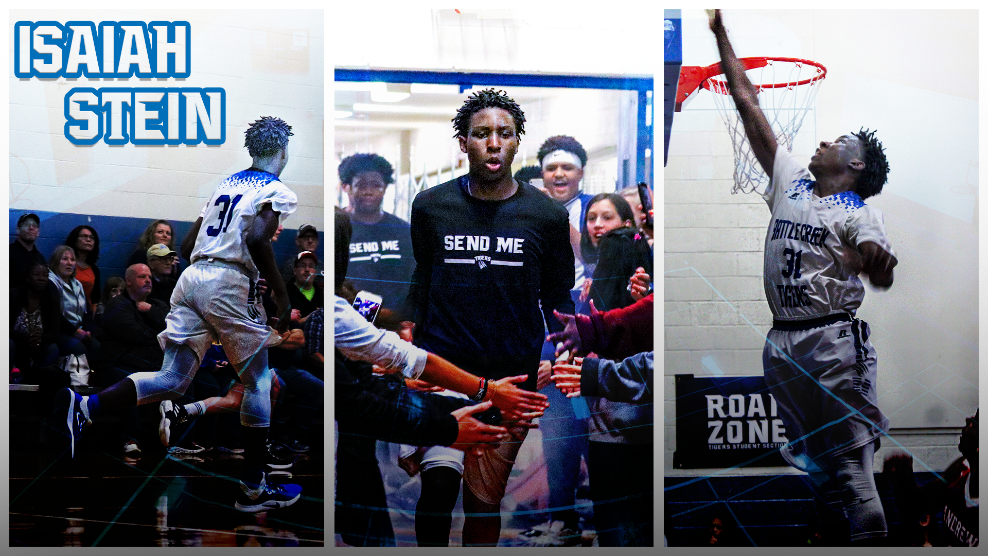 Isaiah Stein is Battle Creek Tigers 2019-2020 Athlete of the Year